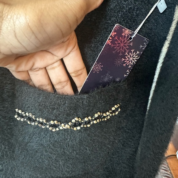 #70 SNOWFLAKE NEW YORK DOUBLE BREATED BLACK BLAZER JACKET SIZE SMALL MEDIUM - Picture 5 of 9